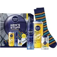 Nivea Men Hautpflege-Set MENS STUFF-SKINCARE KIT, 3-tlg.