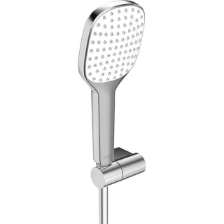 Hansa Hansaactivejet Schlauchbrausegarnitur 84380213 chrom, Handbrause, 1-strahlig