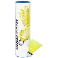 Yonex Badmintonball Mavis 2000 Nylon Dose gelb 6er, Geschwindigkeit: mittel