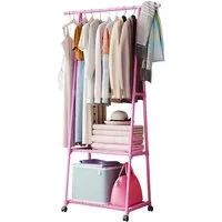 Youyijia Garderobe Kleiderständer kleiderstange 160 * 55 * 42CM Garderobe