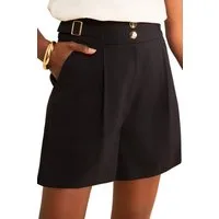 Love & Roses Shorts Love & Roses Krepp-Shorts, Regular (1-tlg)