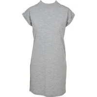 URBAN CLASSICS Shirtkleid Urban Classics Damen Ladies Turtle Extended Shoulder Dress (1-tlg)