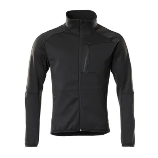 MASCOT Fleecepullover mit Reißverschluss UNIQUE Schwarz XXL - 18603-316-09-2XL