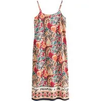Next Sommerkleid Sommerliches Midi-Schlupfkleid, Kurzgröße (1-tlg)
