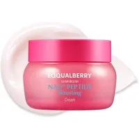 Eqqualberry Tagescreme NAD+ Peptide Boosting Cream 50ml – Straffende Gesichts- & Körpercreme mit 13 Peptiden, Ceramiden & Granatapfel, Anti-Aging, Halscreme für schlaffe Haut, K-Beauty