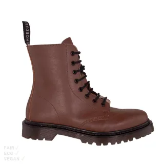 Shoezuu 8 Eye UK Boots Winter nussbraun 44