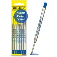 Online Pen Kugelschreiber Kugelschreiberminen, G2-Format, für Standard-Kugelschreiber, hergestellt in der Schweiz