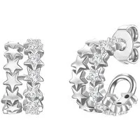 Glanzstücke München Paar Creolen Set: GSM571 (2-tlg), aus Sterling Silber