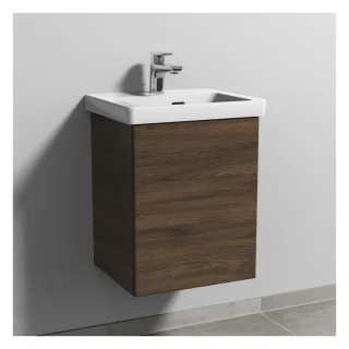Sanipa 3way Waschtischunterbau zu Villeroy & Boch Subway 3.0 Waschtisch mit 1 Tür, Eiche-Arizona SM84380