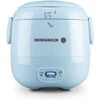 Reishunger Reiskocher Mini Reiskocher, salbeigrün, 0,3 L - 1-2 Portionen, 120 W, Handliche Größe für kleine Haushalte und unterwegs