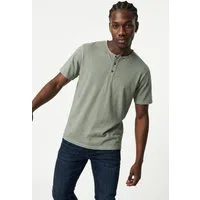 Jack & Jones T-Shirt JPRBLUAMAN SS HENLEY TEE SMU