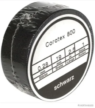 HERTH&BUSS Isolierband, 19 mm x 0,28 mm, 2,5 m schwarz - 50272050