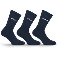 Fila Socken (3 Paar) mit feinem Rippenbündchen