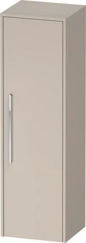 Duravit D-Code Halb-Hochschrank, 1 Tür, Türanschlag rechts, Glasf.2, Hfb 1 DC1338R10910000
