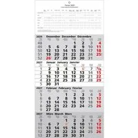 GÜSS Kalender Wandkalender 4-Monatskalender 30x60cm 2027