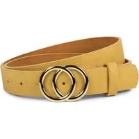styleBREAKER Synthetikgürtel Gürtel mit Ringschnalle (1-St)