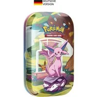 The Pokémon Company International Sammelkarte Pokémon-Sammelkartenspiel: Mini-Tin-Box Karmesin & Purpur – Prismatisc
