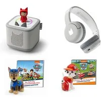 tonies Spar-Starterset Toniebox 2, Lauscher + 2 Paw Patrol Tonies Lautsprechersystem