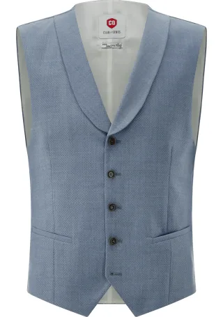 CG Philipp Weste blau hell - Gr. - 54