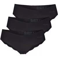 sloggi Hipster zero Microfibre Logo, Wellenkante, kein Abzeichnen, im 3er Pack