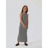 Name It Maxikleid NKFSURAJA XSL SL MAXI DRESS NOOS Baumwollmischung, mit Stretch, Jersey, Seitenschlitze