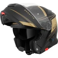 Bogotto Motorradhelm H271 BT Taog Bluetooth Klapphelm, integriertes Kommunikationssystem,geeignet für Brillenträger,hera