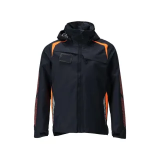MASCOT Hard Shell Jacke ACCELERATE SAFE Schwarzblau / Hi-vis Orange M - 23001-231-01014-M
