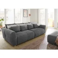 Jockenhöfer Gruppe Big-Sofa Gulliver, B: 298 cm, mit Zierkissen, Federkernpolsterung für angenehmen Sitzkomfort