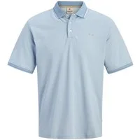 Jack & Jones PlusSize Poloshirt JPRBLUALVES SS POLO PLS Baumwollmischung, normal geschnitten