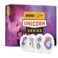 SiLKA Radiergummi Silka 36 Stück Unicorn Radiergummis, Radierer für Kinder und Erwachse
