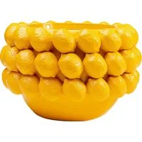 Kare Design Übertopf Deko Übertopf Lemon Juice 22cm