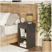 Vicco Nachtschrank Dany, Anthrazit, 35 x 65 cm mit 1 Schublade (1-St)