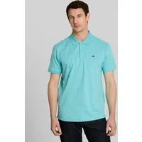 TOM TAILOR Poloshirt Poloshirts (im Einserpack) Piqué Poloshirt mit Logo-Stickerei