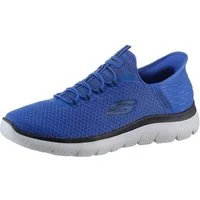 Skechers SUMMITS-HIGH RANGE Slip-On Sneaker, Freizeitschuh mit Slip Ins-Fersenpart für einen leichten Einstieg