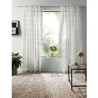 OTTO home Gardine Sirii (1 St), Multifunktionsband, halbtransparent, Polyester, Halbtransparent, angenehme Haptik, mit Querstreifen, modern