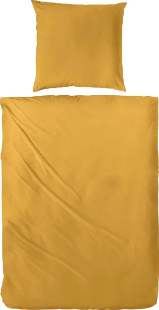 Primera Bettwäsche "Uni Luxus-Satin in Gr. 135x200, 155x220 oder 200x200 cm" 2 Stk. Bettwäsche aus Baumwolle, unifarbene Bettwäsche mit Reißverschluss