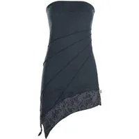 Vishes Sommerkleid Mini Bandeau Kleid Sommerkleid Patchworkkleid Tunika, Boho, Hippie Style