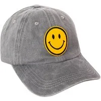 Zwillingsherz Baseball Cap "Face" mit fröhlichem Patch, justierbar