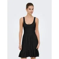 ONLY Minikleid ONLBLOOM S/L SHORT DRESS JRS Baumwolle, regular fit