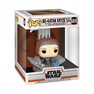Funko Pop! 669 - Star Wars: Deluxe Bo-Katan Kryze on the Throne