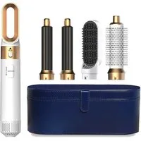 Athlix Lockenstab 5-in-1 Lockenstab Haarstyler Haartrockner Glätteisen Lockenwickler, 1.000 W, 5 Aufsätze, bis 140 Grad