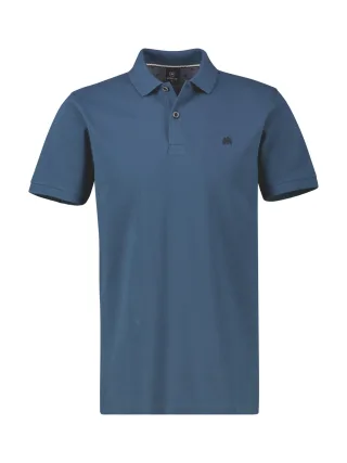 LERROS - POLO-KNOPF STORM BLUE - Gr. - M