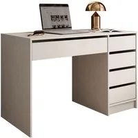 Lookway Schminktisch MADA MATT Schreibtisch mit Schubladen und matter Oberfläche (1x Schreibtisch), Breite: 120cm