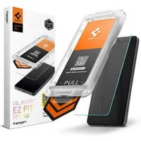 Spigen Displayschutzglas Glas.Tr Ez Fit Pro HD gehärtetes Schutzglas für Samsung Galaxy S26 für Samsung Galaxy S26, 1 x Spigen Glas.tR „EZ Fit Pro“ Displayschutzfolie aus gehärtetem Glas und 1 x Installationskit, EZ Fit Pro Montagerahmen mit maximale