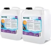 Höfer Chemie GmbH Poolpflege 2x 5 L BAYZID® Flockungsmittel flüssig für Pools, Für kristallklares Poolwasser