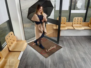 Swinging Goodbye wash + dry Fußmatte