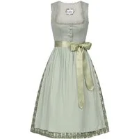Nübler Dirndl Midi Dirndl Gloria in Salbei von Nübler - Rocklänge 70 cm