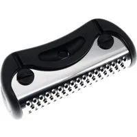 Seki EDGE Hornhautfeile SS-805, Made in Japan, 84mm, Kompakte Hornhautfeile mit abnehmbarem Griff und Edelstahlfläche