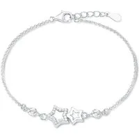 Amor Armband Sterne, mit Zirkonia (synth)