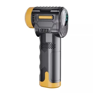 60W Handheld Portable Air Pump With Intelligent Digital Display Stop When Full Spiral Pressure Gathering Rapid Inflation